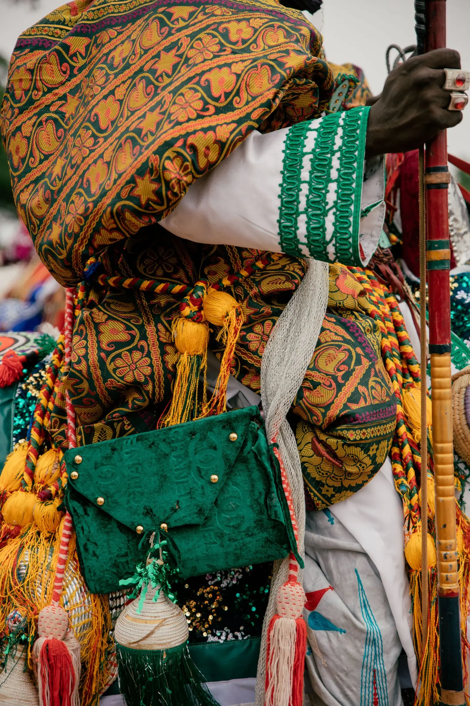 Traditional West African ceremonial attire, Benin