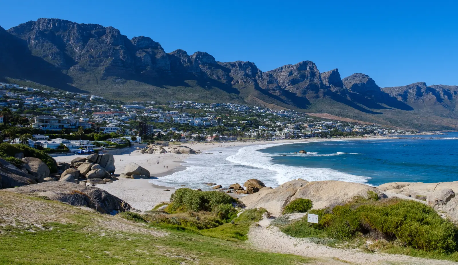 South Africa coastline and premium travel atmosphere
